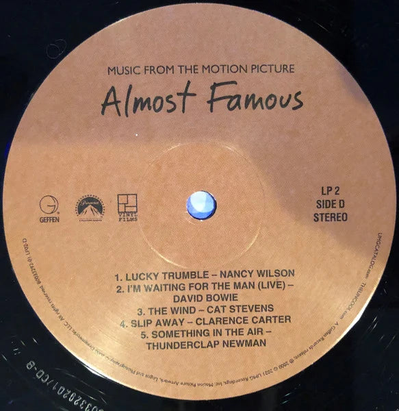 Almost Famous (Music From The Motion Picture) 8