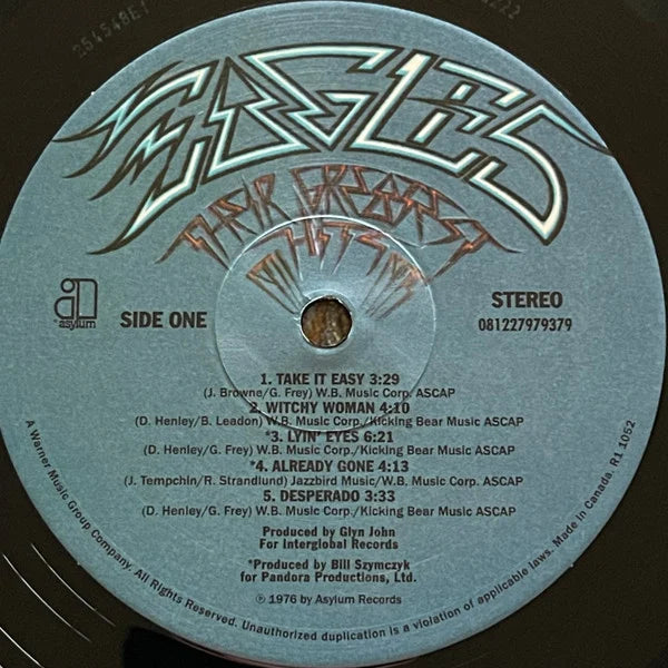 Eagles Their Greatest Hits: Volumes 1 & 2 11