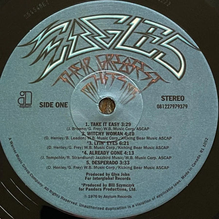 Eagles Their Greatest Hits: Volumes 1 & 2 11