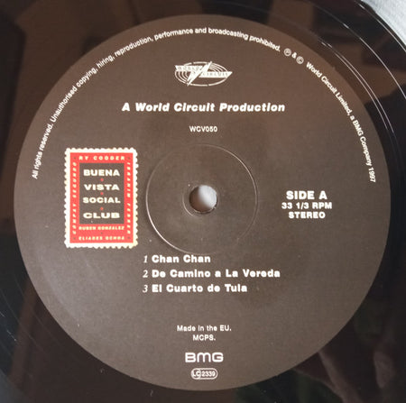 Buena Vista Social Club | 180g Audiophile AAA 3