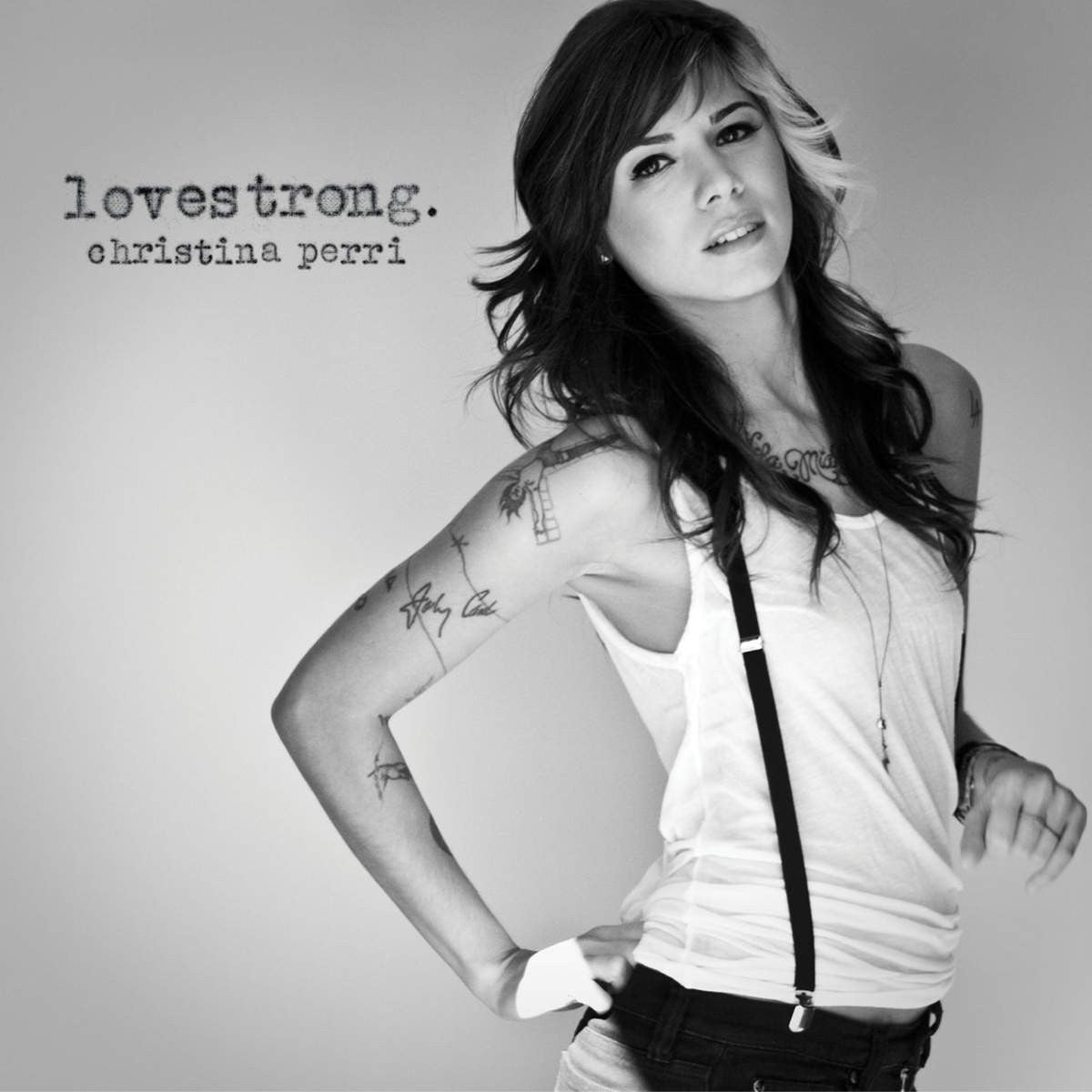 Christina Perri - Lovestrong. | Ltd Clear Vinyl | Atlantic 75 Series 5