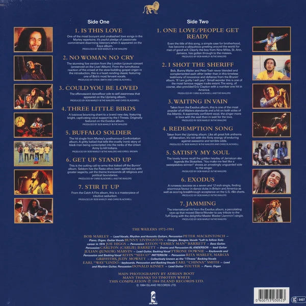 Legend - The Best Of Bob Marley And The Wailers 2
