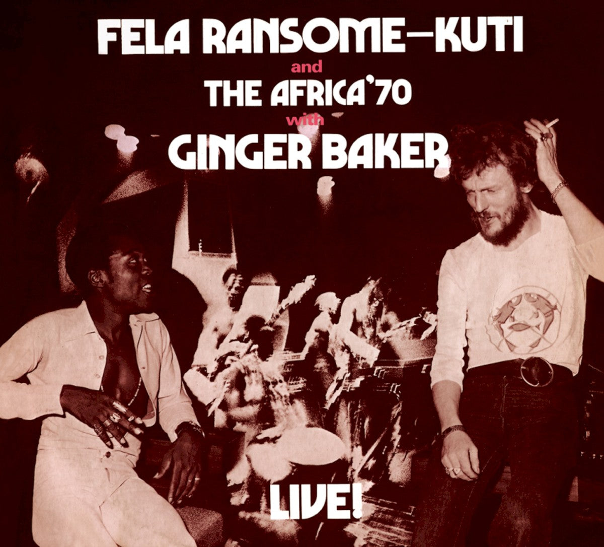 Fela Kuti Africa 70 w/ Ginger Baker - Live! | Knitting Factory LP 4