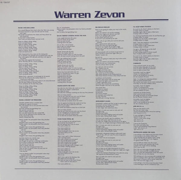 Warren Zevon 2