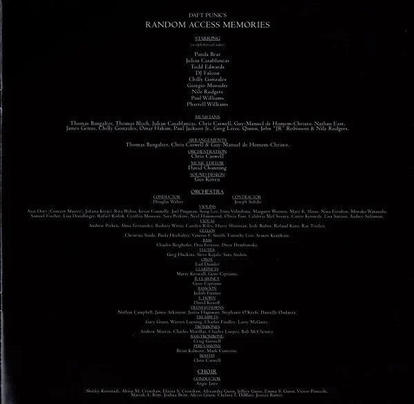 Random Access Memories 12