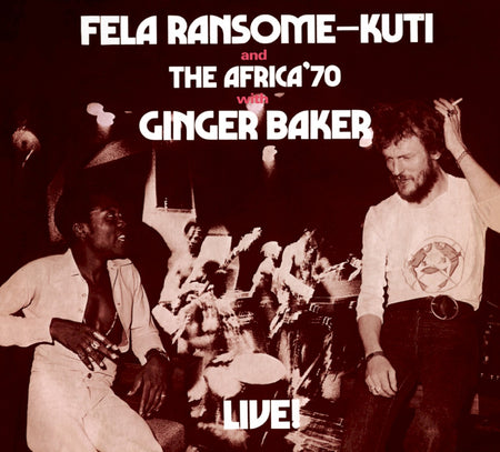 Fela Kuti Africa 70 w/ Ginger Baker - Live! | Knitting Factory LP 5