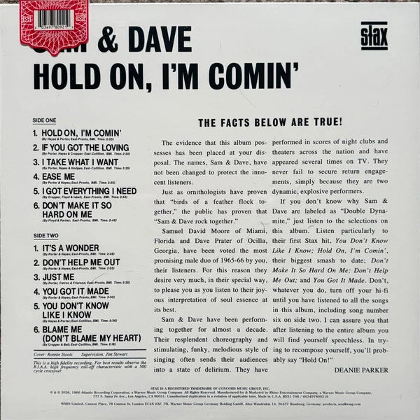 Hold On, I'm Comin' 2