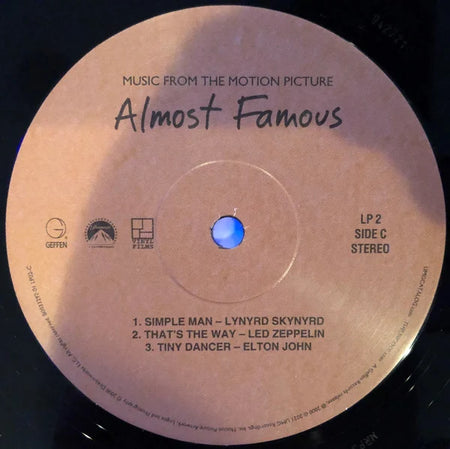 Almost Famous (Music From The Motion Picture) 7
