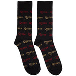 Queen Logo Repeat Colour Black