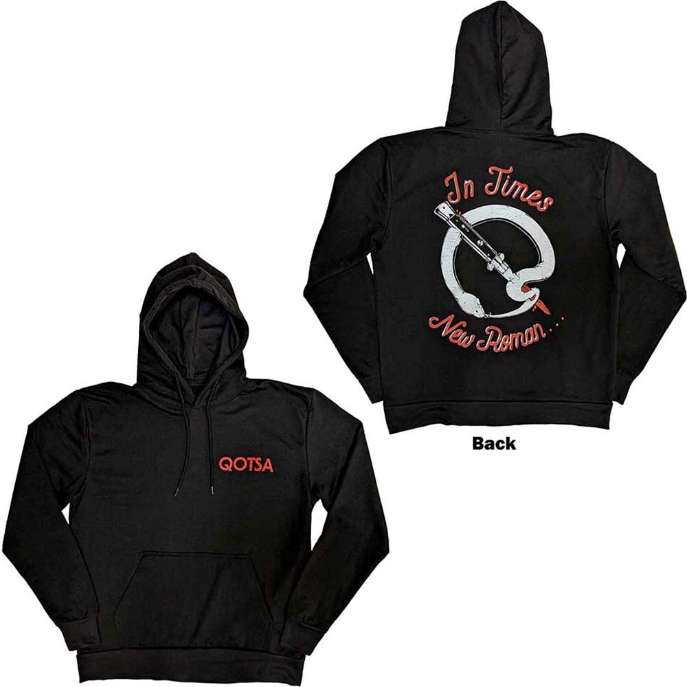 Queens Of The Stone Age Snake Logo Black