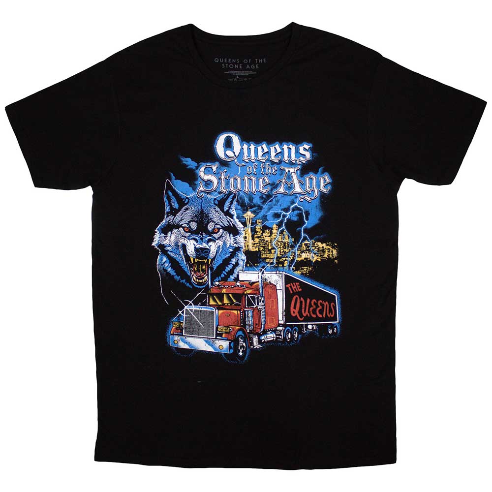 Queens Of The Stone Age Wolf Skyline Black