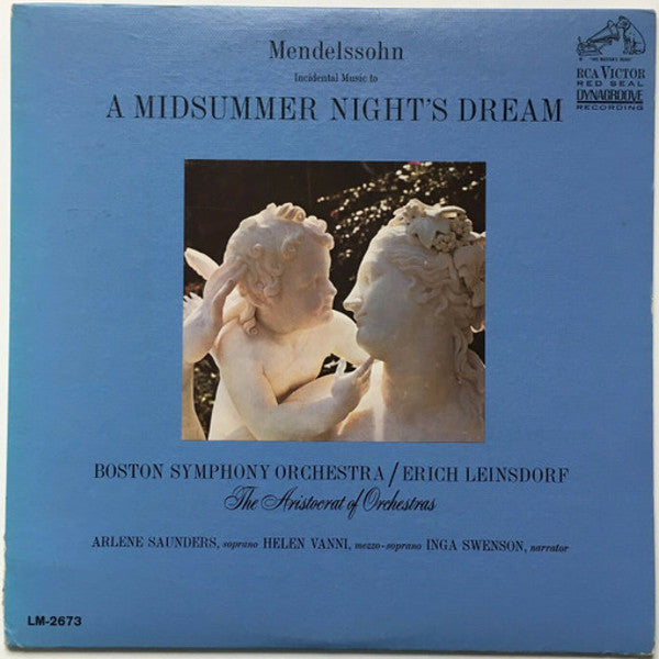 Mendelssohn - Incidental Music To A Midsummer Night's Dream - Preowned Vinyl