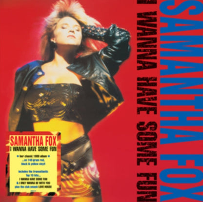 Samantha Fox I Wanna Have Some Fun (Limited Edition, 140-Gram Red, Black & Yellow Colored Vinyl) [Import]