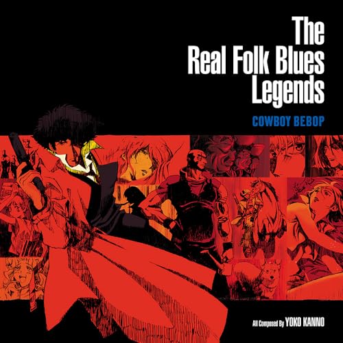 Seatbelts Cowboy Bebop The Real Folk Blues Legends (Colored Vinyl, Red, Deluxe Edition, Gatefold LP Jacket) (2 Lp's)