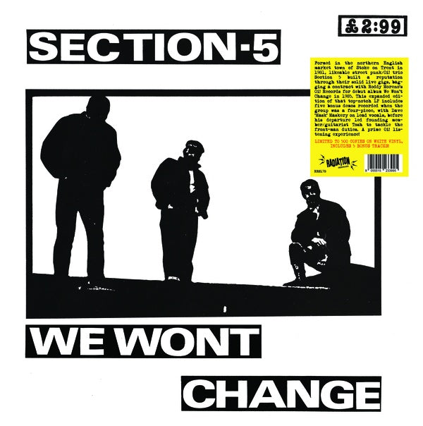 SECTION 5 We Won't Change