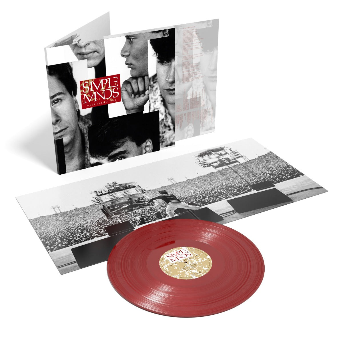 Simple Minds Once Upon A Time (Red Vinyl)