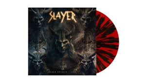 SLAYER Black Spirits - Live (Red W/ Black Splatter Vinyl)
