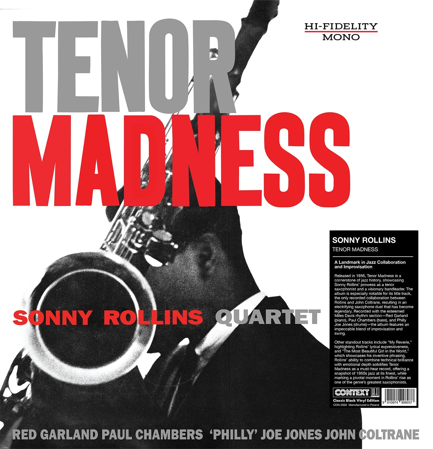 Sonny Rollins Tenor Madness