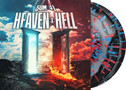 Sum 41 Heaven :X: Hell (Smush W/ Red & Blue Splatter Vinyl)