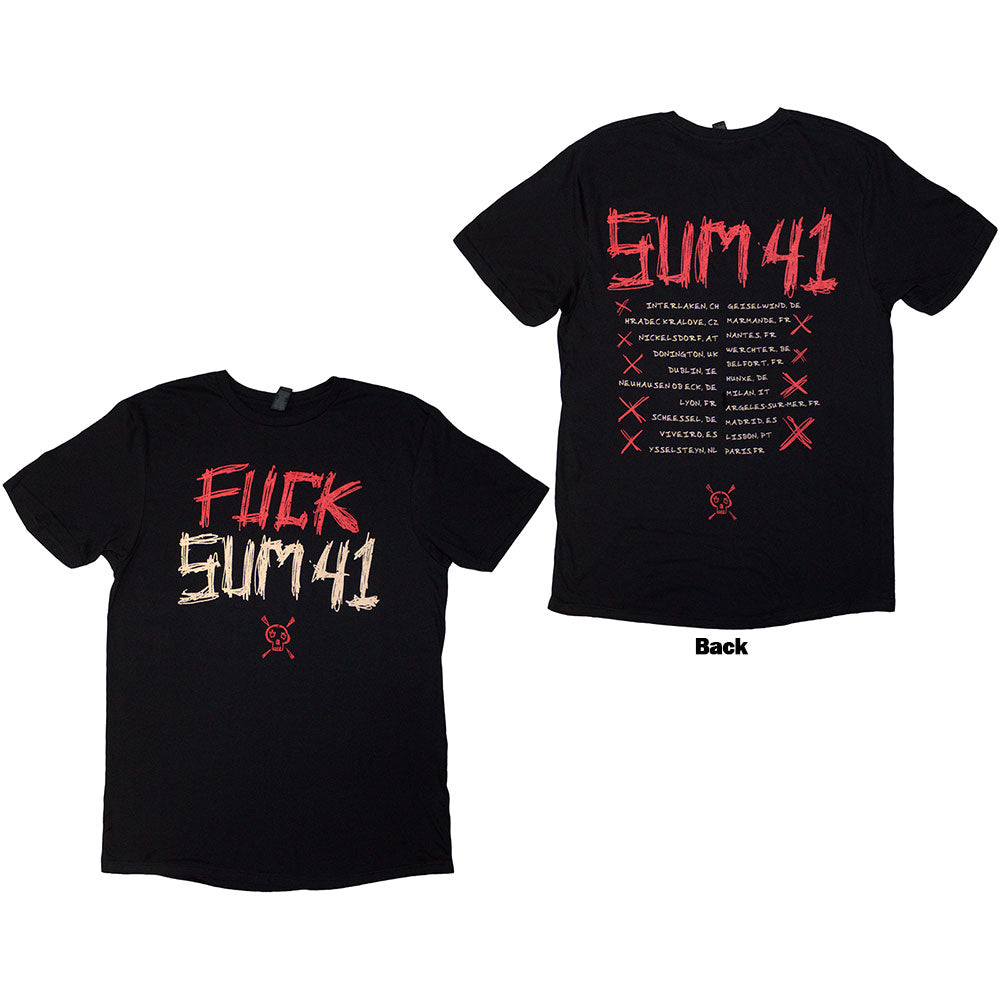 Sum 41 Tour '24 Fuck Sum 41 Black