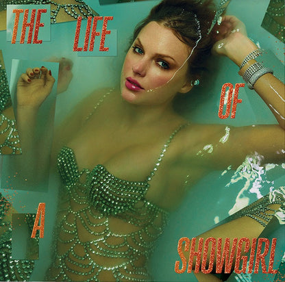 Taylor Swift The Life Of A Showgirl [Sweat And Vanilla Perfume Portofino Orange Glitter Vinyl]