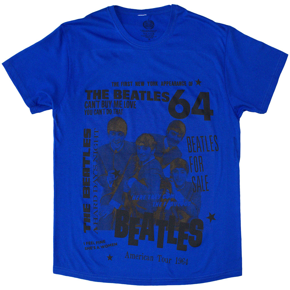 The Beatles 1964 Blue
