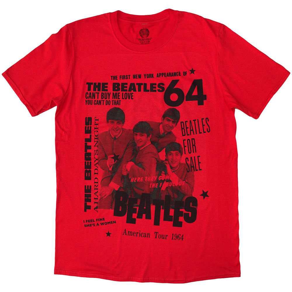 The Beatles 1964 Red
