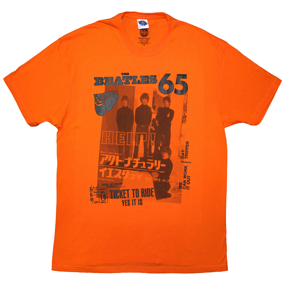 The Beatles 1965 Orange