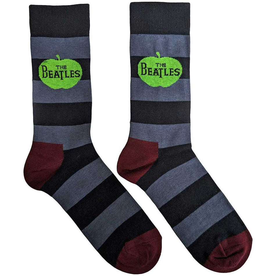 The Beatles Apple & Stripes Blue