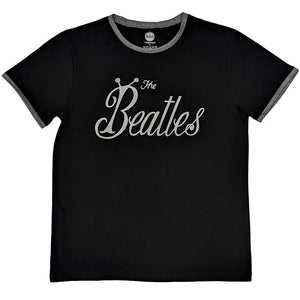 The Beatles Bug Logo Black