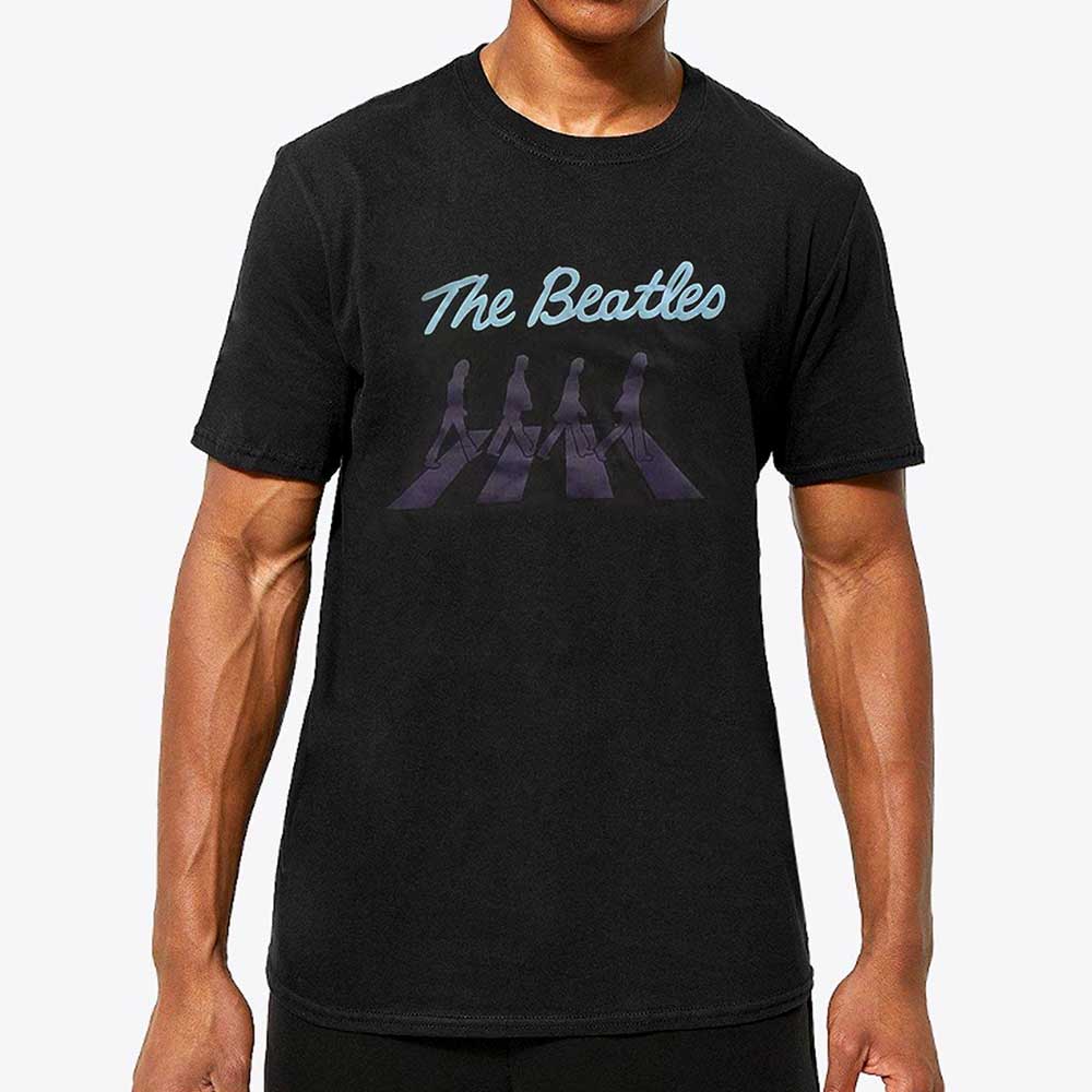 The Beatles Crossing Silhouettes Black
