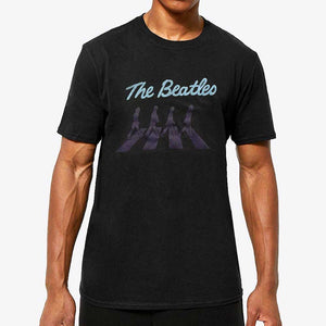 The Beatles Crossing Silhouettes Black