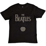 The Beatles Drop T Logo & Apple Black