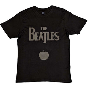 The Beatles Drop T Logo & Apple Black