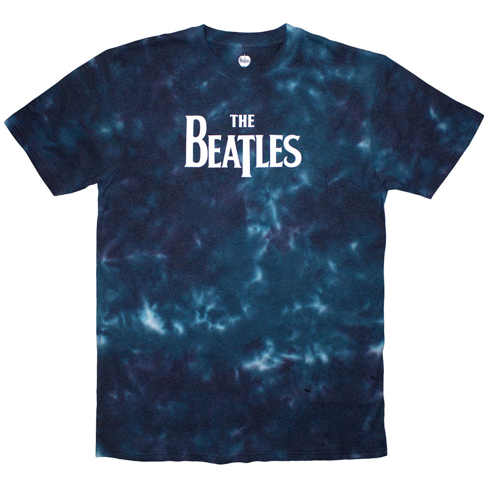 The Beatles Drop T Logo Blue