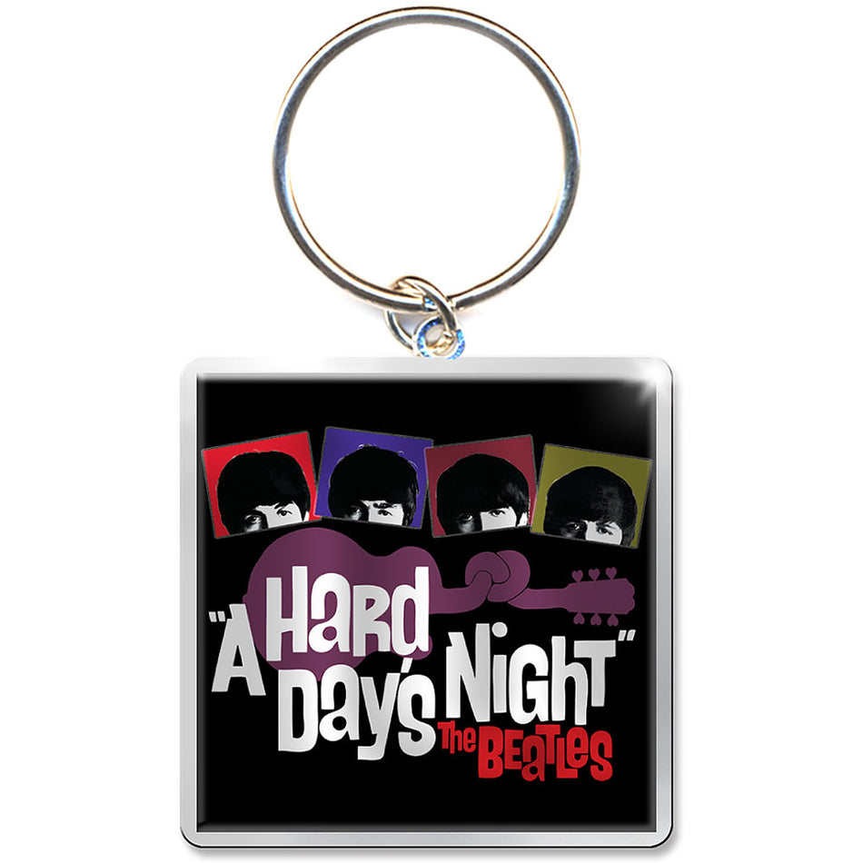 The Beatles Hard Days Night Guitar Photo Print
