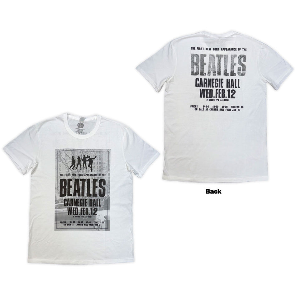 The Beatles Tour '64 Carnegie Hall White