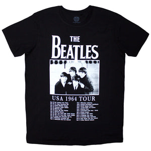 The Beatles Tour '64 Dates Black