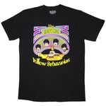 The Beatles Yellow Submarine Heads in Circles v2 Black
