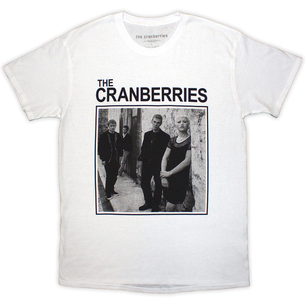 The Cranberries Square Photo White