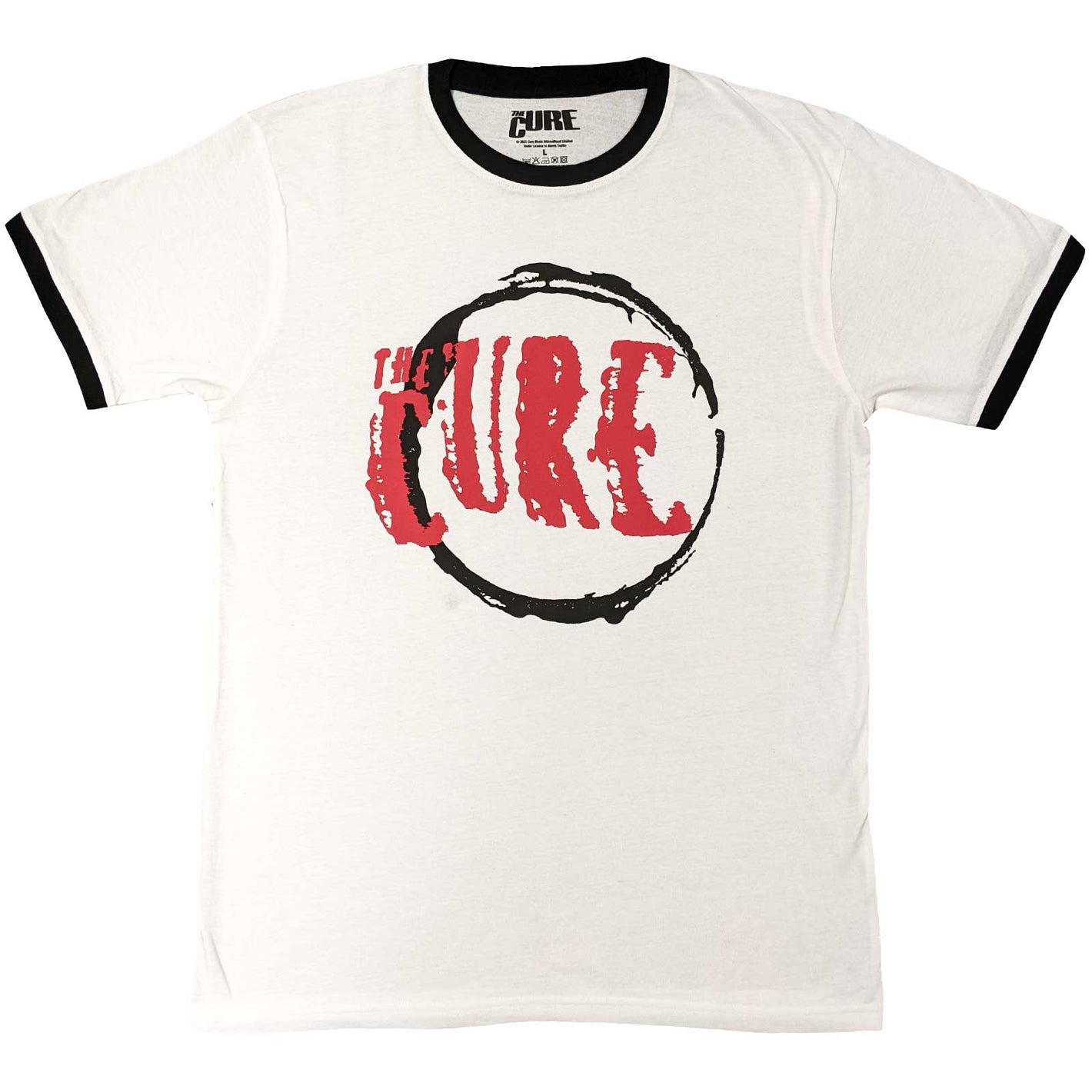 The Cure Circle Logo White