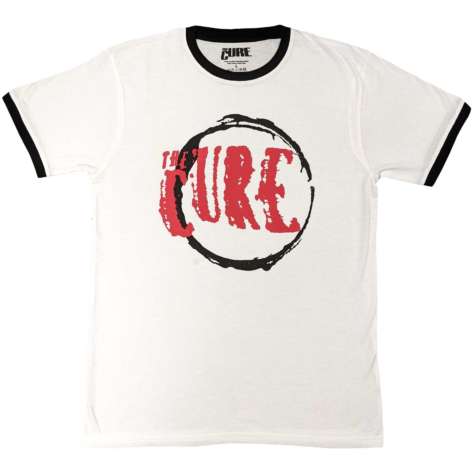 The Cure Circle Logo White