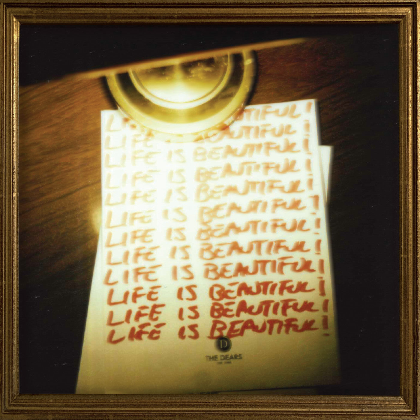 The Dears Life Is Beautiful! Life Is Beautiful! Life Is Beautiful! (Gold Vinyl)