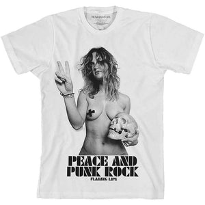 The Flaming Lips Peace & Punk Rock Girl White