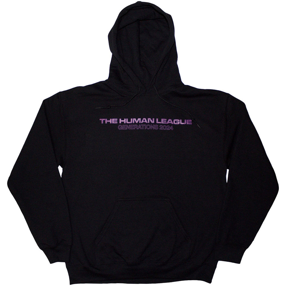 The Human League Generations Tour '24 Logo Black