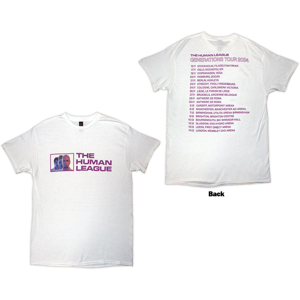 The Human League Generations Tour '24 Photo White