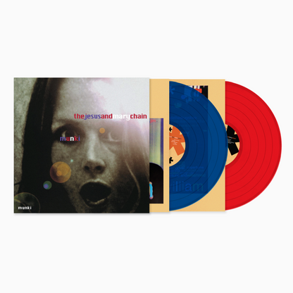 The Jesus and Mary Chain Munki (Indie Exclusive, 180 Gram Vinyl, Blue & Red Colored Vinyl) (2 Lp's)