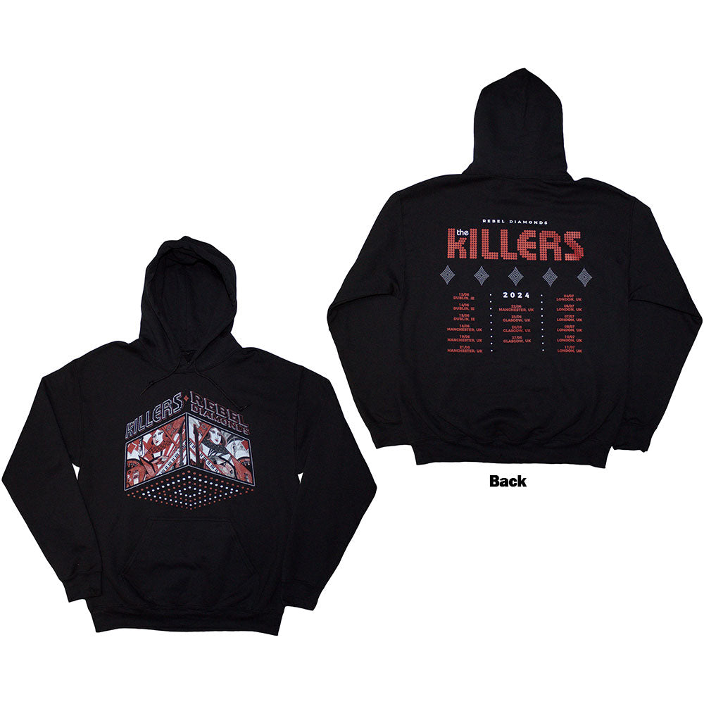 The Killers Tour '24 Rebel Diamonds Black