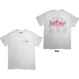 The Killers Tour '24 Roulette Wheel Grey