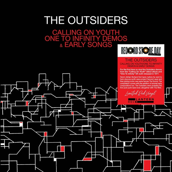 The Outsiders Calling On Youth: One To Infinity Demos & Early Songs (Red Vinyl)